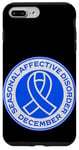 iPhone 7 Plus/8 Plus Seasonal Affective Disorder Awareness December Blue Ribbon Case