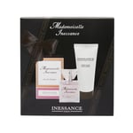 Inessance Paris - Coffret cadeau Mademoiselle Inessance - Eau de Parfum pour Femme - Parfum Fruité et Floral - Eau de Parfum 50ml et Crème Mains 100ml - Fabriqué en France