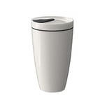 Villeroy & Boch To Go Mug pour café à emporter, 2 pièces, 350 ml, Porcelaine Premium/Silicone, Blanc