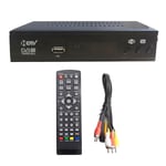 DVB T2 HEVC 265 Digital TV-mottagare DVB-T2 265 1080P HD Dekoder USB Markbunden TV-mottagare EPG Set Top Box, EU-kontakt