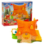 Pinocchio and Friends House of Wonder Ensemble de Jeu avec 2 Figurines d'action – Maison Geppettos et Magasin de Jouets avec Figurines d'action Pinocchio et Geppetto