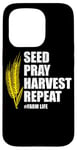 iPhone 15 Pro Seed Pray Harvest Repeat Farming Farmer Life Men Women Case