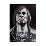 Wee Blue Coo No Country Old Men Tattoo Inked Icon By W.maguire Wall Art Print