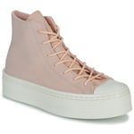 Converse Höga sneakers CHUCK TAYLOR ALL STAR MODERN LIFT PLATFORM MONO SUEDE Rosa dam