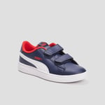 PUMA - tennis à scratchs puma bleu marine garçon