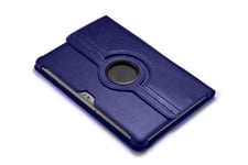 WISETONY® Etui PU cuir Coque Housse rotative 360° pour Samsung Galaxy Note P5100/P5110 8.0 - Bleu foncé