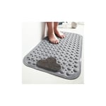 40x70cm-tapis de douche antidérapant tpe avec ventouse trou de vidange tapis de douche avec tapis de massage