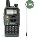 CGDJ10212-Baofeng walkie talkie UV S9 Plus puissant émetteur récepteur Radio CB 8W-10W longue portée 10km. jusqu'à UV 5R Radio bid