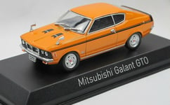 NOREV - Voiture sportive MITSUBISHI Galant GTO de 1970 de couleur orange à ba...