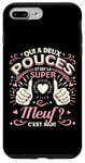 Coque pour iPhone 7 Plus/8 Plus Une Super Meuf Cadeau Pour Sa Meuf Femme Coquin Rigolo