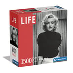 Clementoni- Marilyn Monroe Monroe-1500 Pièces-Puzzle Adulte, Made in Italy, 80505, Exclusivité Amazon