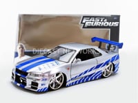 Jada Toys 1/24 - 97158s - Nissan Skyline Gtr R34 - Fast And Furious-Jada Toys