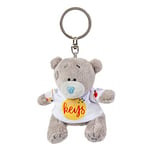 Me to You Tatty Teddy Porte-clés en peluche Mes clés - Collection officielle, gris, S