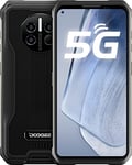 DOOGEE Telephone Portable Incassable, V10 (2021) 5G Smartphone Incassable, 6.39”HD, 8500 mAh, Caméra 48MP+16MP, 8Go+128Go, Android 11.0, IP68/IP69K Antichoc/Étanche/NFC - Noir