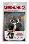 Neca Gremlins 2 The New Batch George The Mogwai Action Figure Gizmo Xmas