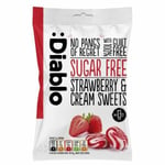 Diablo Sugar Free Strawberry & Cream Sweets Bag 75g-5 Pack