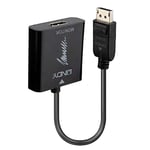 LINDY Convertisseur Actif DisplayPort 1.2 vers HDMI 18G Noir 41068