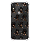 Coque Silicone Anti-chocs pour IPHONE XR Design Chiens 10 Dessins