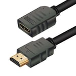 HDMI-förlängningskabel hane till hona HDMI-förlängningskabel