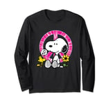 Peanuts - Snoopy Woodstock Peace Sign Long Sleeve T-Shirt