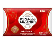 Imperial Leather Bar Soap Original Classic Cleansing Bar, Gentle Skin Care, Bulk Buy, Pack of 9 x 2 bars (total 18 bars)