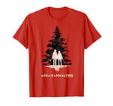 Anna and the Apocalypse Zombie Tree Silhouette Christmas T-Shirt