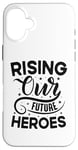 Coque pour iPhone 16 Plus Citation de motivation inspiration, message positif et drôle