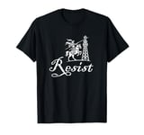 Resist Don Quixote Cell Tower Jousting Protest T-Shirt