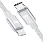 USB C to Lightning Cable 2M [Apple MFi Certified] iPhone Fast Charger Cable USB-