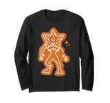 Stranger Things Christmas Gingerbread Demogorgon Long Sleeve T-Shirt