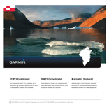 Kartta Garmin MicroSDT/SDT: Topo Greenland