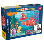 Puzzle Maxi Double-Face Disney Nemo Finding 108 Pièces Retro Fahrbar 3360