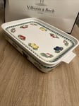 villeroy et boch 🍒🍋FRENCH GARDEN 🍒🍋Taille 34x24 Neuf