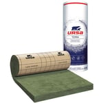 8 rouleaux laine de verre Ursa prk 32 terra revêtu kraft - Ep. 85mm - 51,84m² - r 2.65