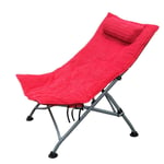YO-TOKU Chair Home/Outdoor Leisure Chair Recliner Chair Folding Chairs Office Nap Single Lounge Chair Child Sun Loungers Stool,Red Chairs Living Room Furniture