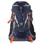 JAM 15L Navy Waterproof Rucksack Air Hiking Camping Hydrate Trek Travel Backpack