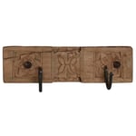 Home ESPRIT Porte-manteau mural en bois 35 x 10 x 12 cm