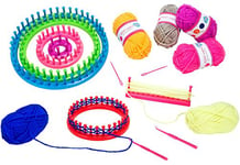 Sentro - Moulin à tricoter 48 Aiguilles - Kit de tricot - Machine à  tricoter - Machine | bol