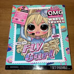 BNIB LOL Surprise OMG World Travel Fly Gurl Fashion Doll with 15 Surprises