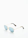 Ray-Ban Hexagonal Sunglasses - Gold