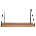 Frama-Shelf 40 hylde Naturlig Eg, Sort