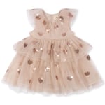 Konges Sløjd Yvonne heart sequins dress – coeur sequins - 12m