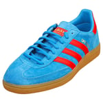 adidas Handball Spezial Mens Blue Red Casual Trainers - 10 UK