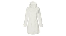 Basil mosse parka de pluie velo femme blanc