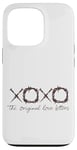 Coque pour iPhone 13 Pro Xoxo The Original Love Letters Barbelé