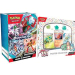 Pokémon TCG: Scarlet & Violet—Paradox Rift Booster Bundle (6 Booster Packs) & TCG: Scarlet & Violet—151 Poster Collection (3 Boosters & 3 Foil Promo Cards)