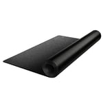 Peloton Bike Mat | 91 cm x 182 cm with 4 mm Thickness, Compatible with Peloton Bike or Bike+, Black