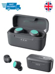 Skullcandy Earbuds Wireless Bluetooth Stereo Earphones Mic IPX4 Water Resistant