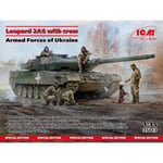 [FR] ICM LEOPARD 2A6 OF THE ARMED FORCES OF UKRAINE W/CREW KIT 1:35 - ICM35013