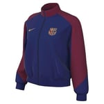 Nike Fc Barcelona Jacket Fcb Wnk Df Acdpr Anthm Jkt Khm, Deep Royal Blue/Noble Red/Club Gold, FN9711-455, L